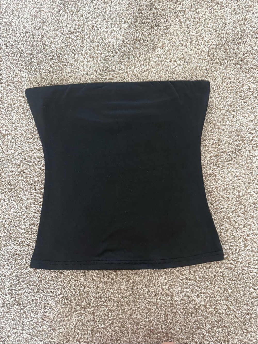 Black Strapless Tube top
